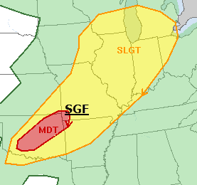 Severe Weather Threat Later Today and Tonight