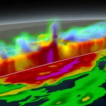 Radar In Orbit Dissects Hurricane Arthur